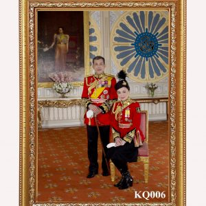 กรอบรูปพระบรมฉายาลักษณ์ ขนาด 15×21